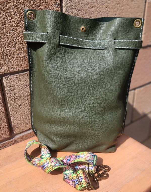 basil tote bag back